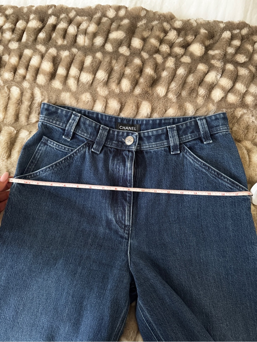 CHANEL 26P cargo jeans sz 38 - Picture 9 of 9